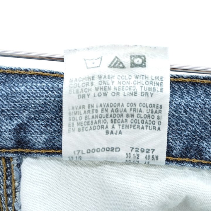 Lee LOOSE FIT denim painter pants for men, equivalent to w32 cotton blue type Vintage Second Hand