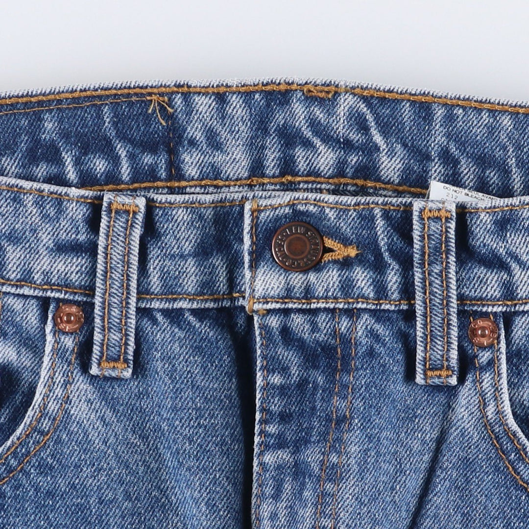 90s-00'S Levi's 50550-4891 Relaxed Fit Tapered Leg Denim Pants, Made in Canada, Men's, Size W30, Vintage cotton blue type Vintage Second Hand
