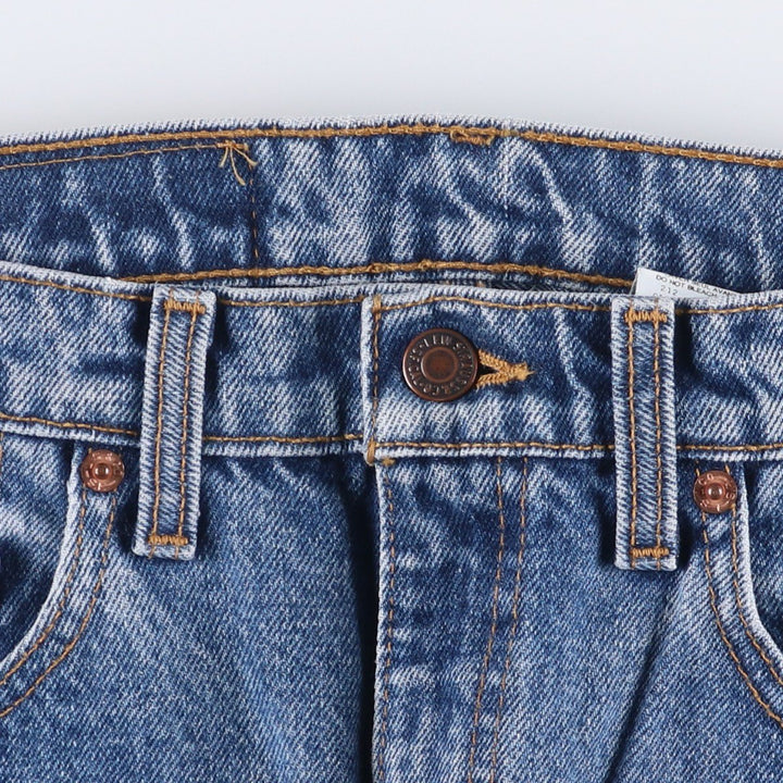 90s-00'S Levi's 50550-4891 Relaxed Fit Tapered Leg Denim Pants, Made in Canada, Men's, Size W30, Vintage cotton blue type Vintage Second Hand