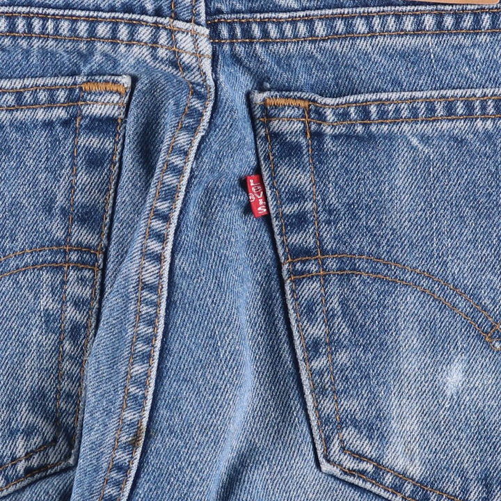 90s-00'S Levi's 50550-4891 Relaxed Fit Tapered Leg Denim Pants, Made in Canada, Men's, Size W30, Vintage cotton blue type Vintage Second Hand