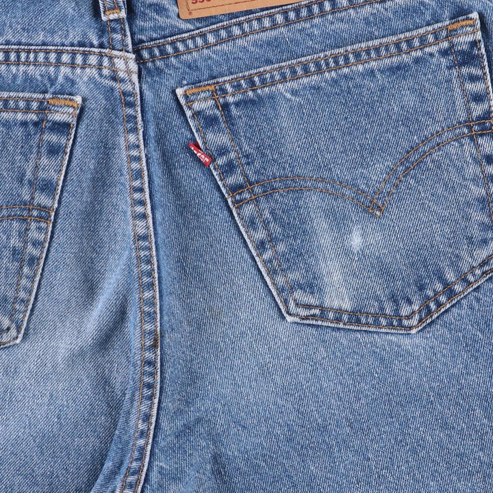 90s-00'S Levi's 50550-4891 Relaxed Fit Tapered Leg Denim Pants, Made in Canada, Men's, Size W30, Vintage cotton blue type Vintage Second Hand