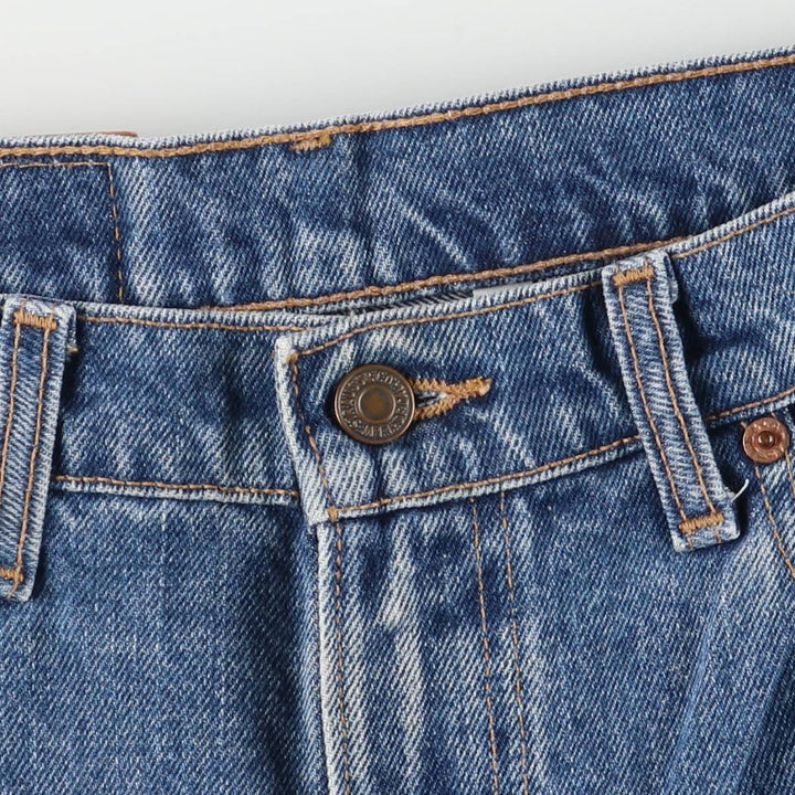 Levi's 550 Relaxed Fit Tapered Leg Denim Pants, Made in Canada, Men's Size 34 cotton blue type Vintage Second Hand