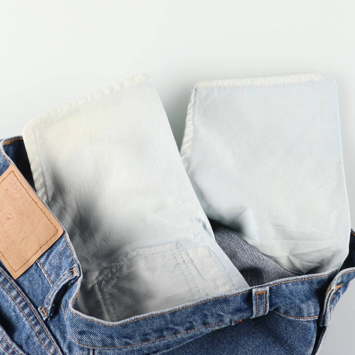 Levi's 550 Relaxed Fit Tapered Leg Denim Pants, Made in Canada, Men's Size 34 cotton blue type Vintage Second Hand