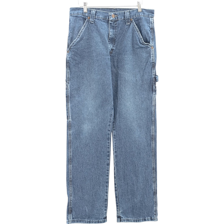 00'S Wrangler Denim Painter Pants Men's W32 equivalent cotton blue type Vintage Second Hand