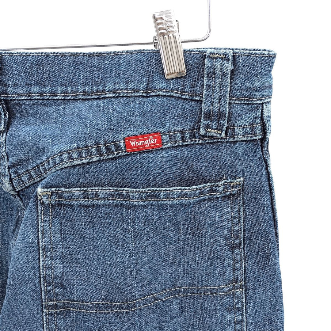 00'S Wrangler Denim Painter Pants Men's W32 equivalent cotton blue type Vintage Second Hand