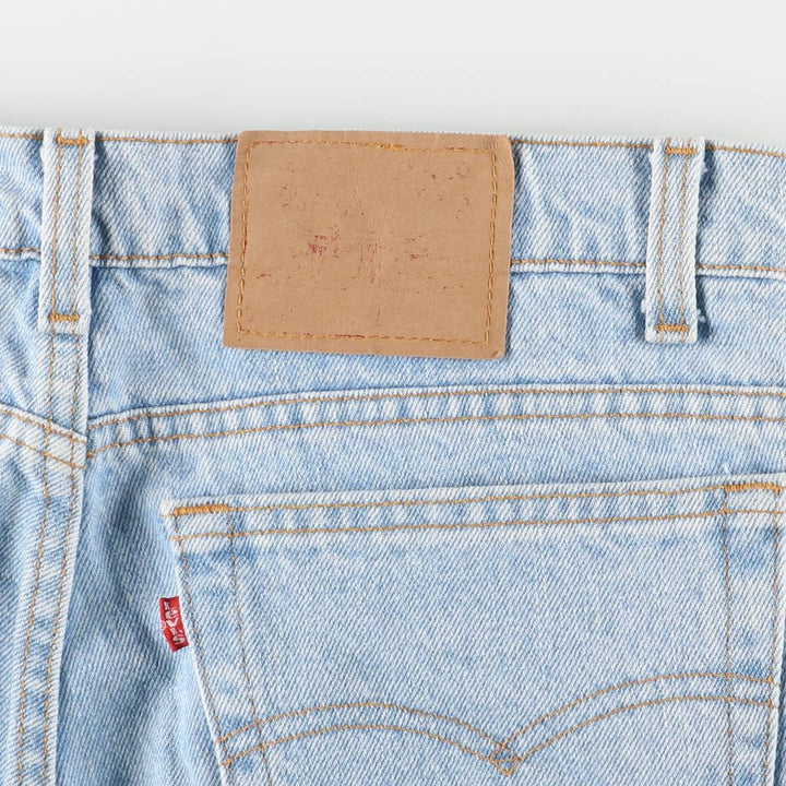 Levi's 550 Relaxed Fit Tapered Leg Denim Pants, Made in the USA, Men's Size 33 cotton blue type Vintage Second Hand