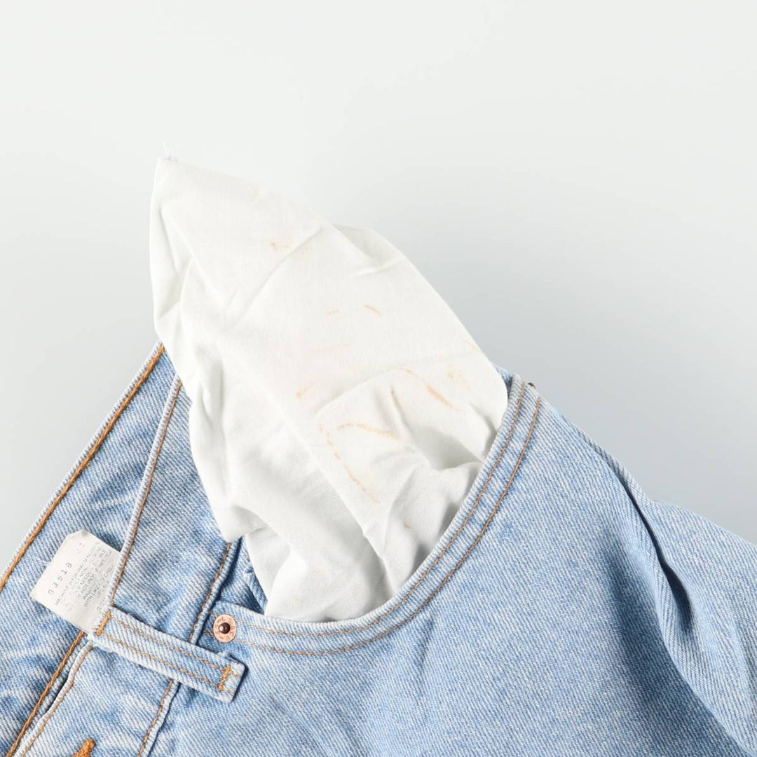 Levi's 550 Relaxed Fit Tapered Leg Denim Pants, Made in the USA, Men's Size 33 cotton blue type Vintage Second Hand