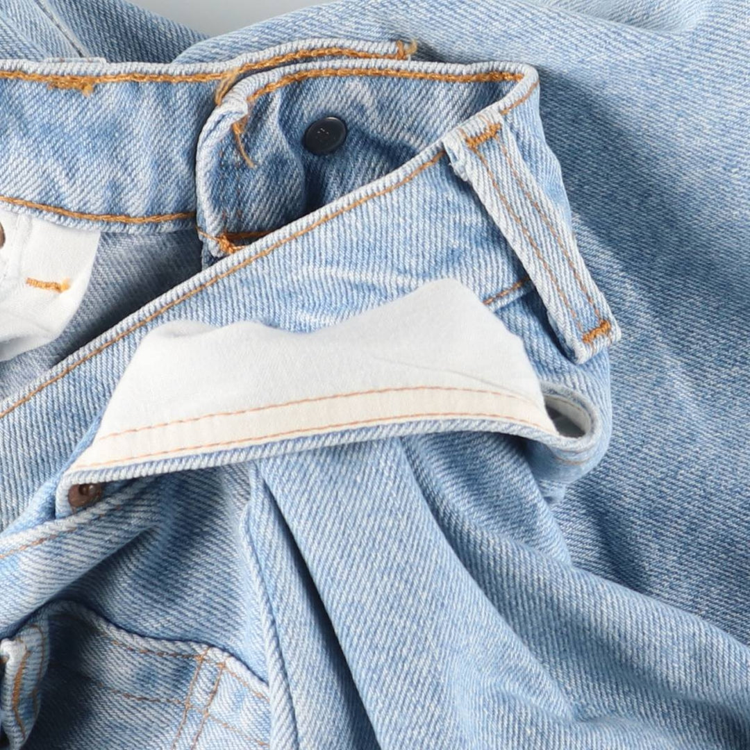 Levi's 550 Relaxed Fit Tapered Leg Denim Pants, Made in the USA, Men's Size 33 cotton blue type Vintage Second Hand