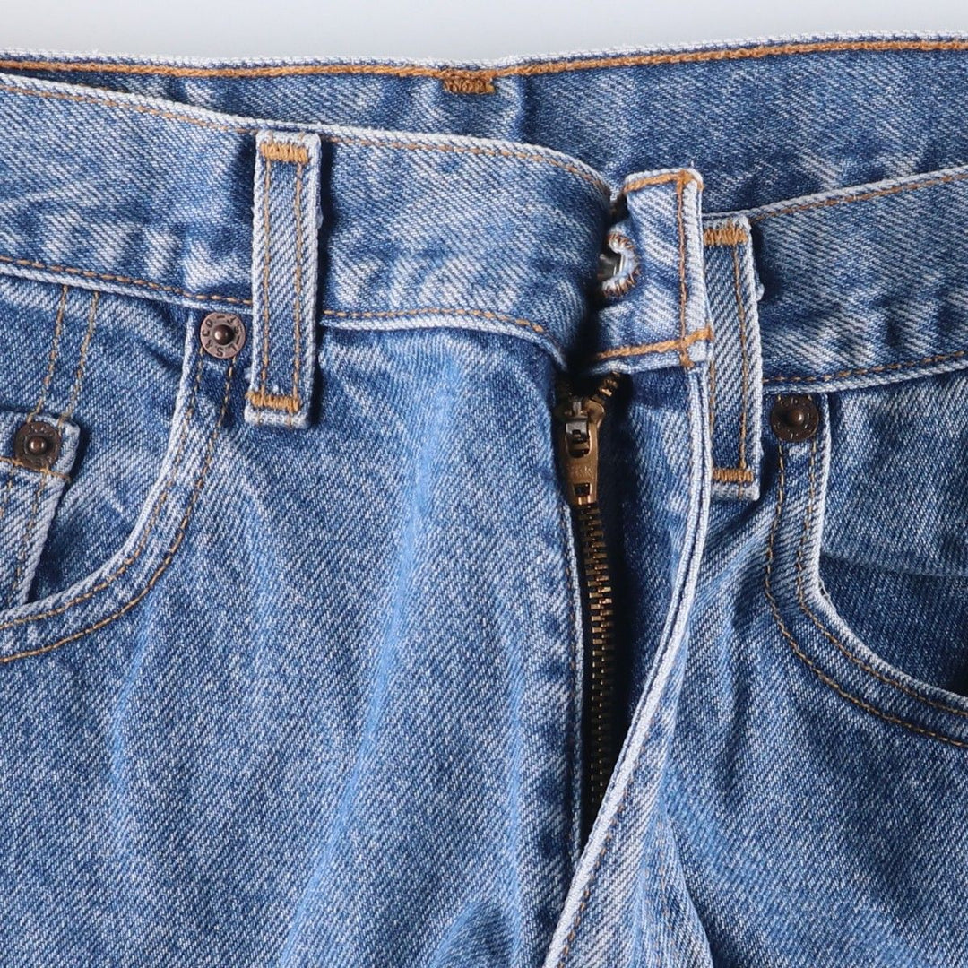 2000'S Levi's 43901-7212 Relaxed Straight Leg Tapered Denim Pants, Men's, Size W33 cotton blue type Vintage Second Hand