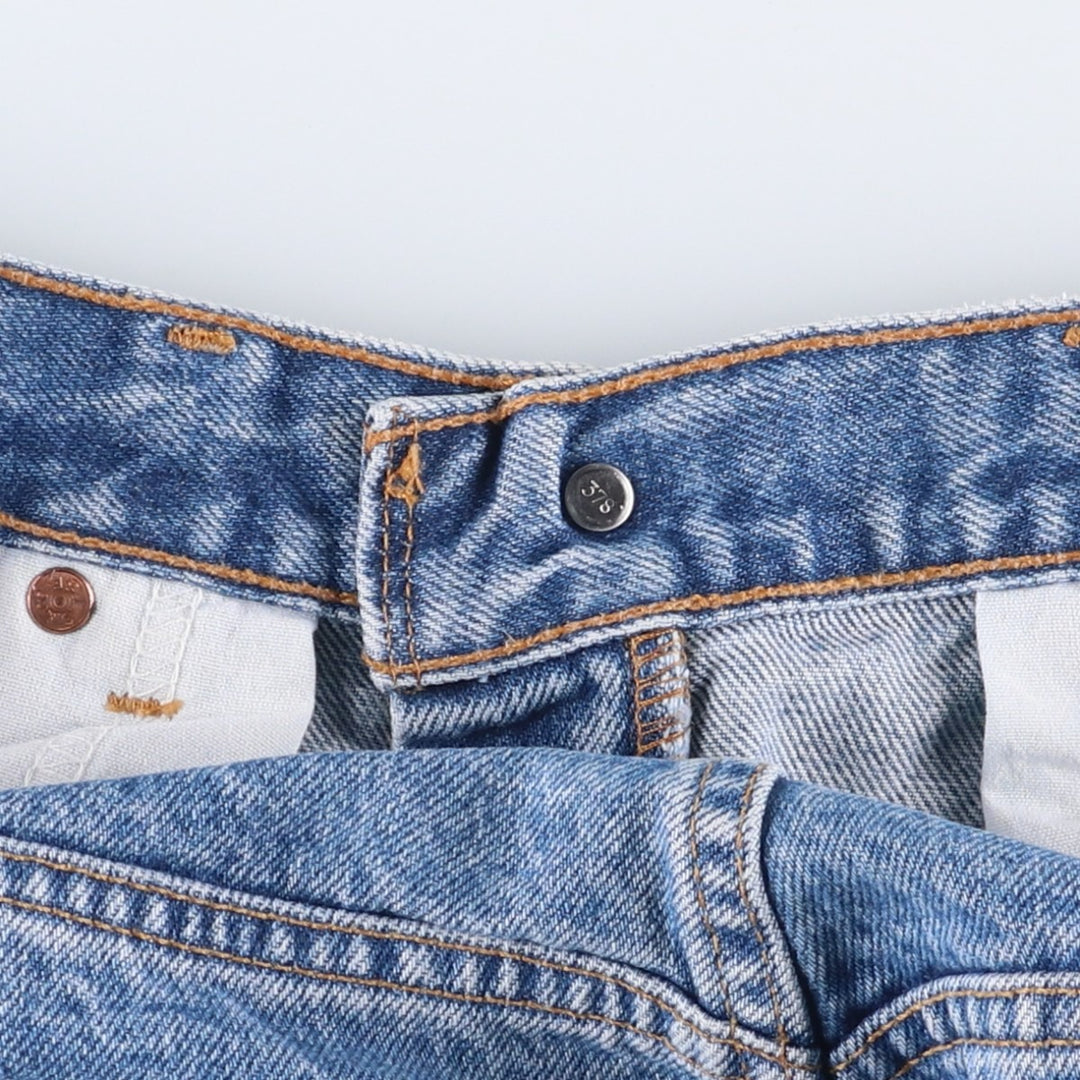 2000'S Levi's 43901-7212 Relaxed Straight Leg Tapered Denim Pants, Men's, Size W33 cotton blue type Vintage Second Hand