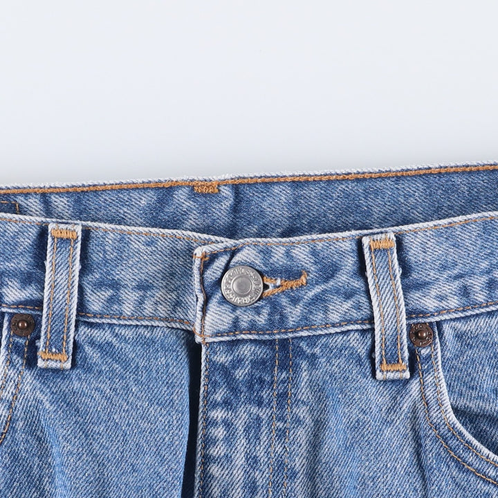 2000'S Levi's 43901-7212 Relaxed Straight Leg Tapered Denim Pants, Men's, Size W33 cotton blue type Vintage Second Hand