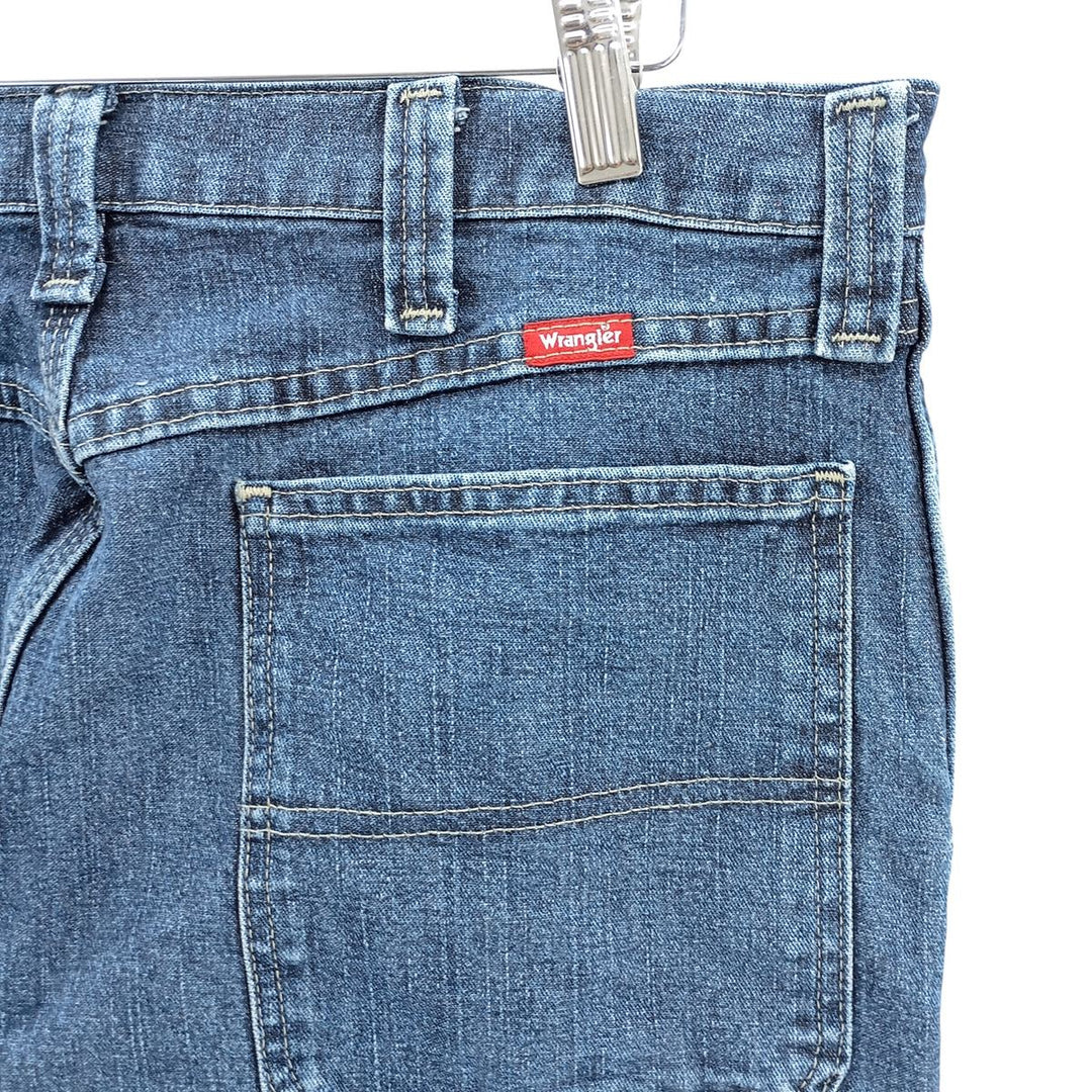 00'S Wrangler Denim Painter Pants Men's W34 cotton blue type Vintage Second Hand