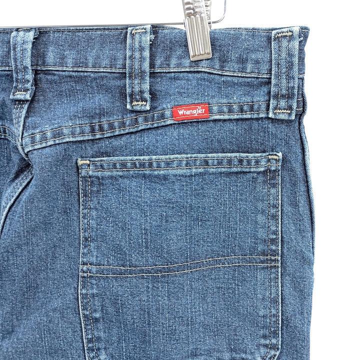 00'S Wrangler Denim Painter Pants Men's W34 cotton blue type Vintage Second Hand
