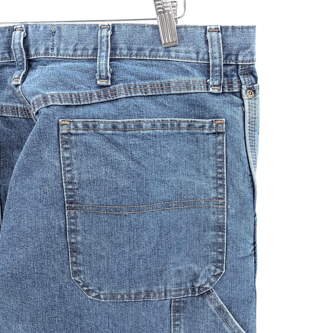 2000'S Wrangler Authentics Denim Painter Pants, Men's, Size W35 cotton blue type Vintage Second Hand