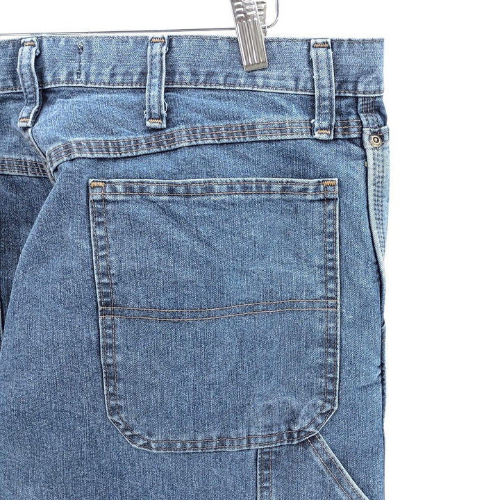 2000'S Wrangler Authentics Denim Painter Pants, Men's, Size W35 cotton blue type Vintage Second Hand