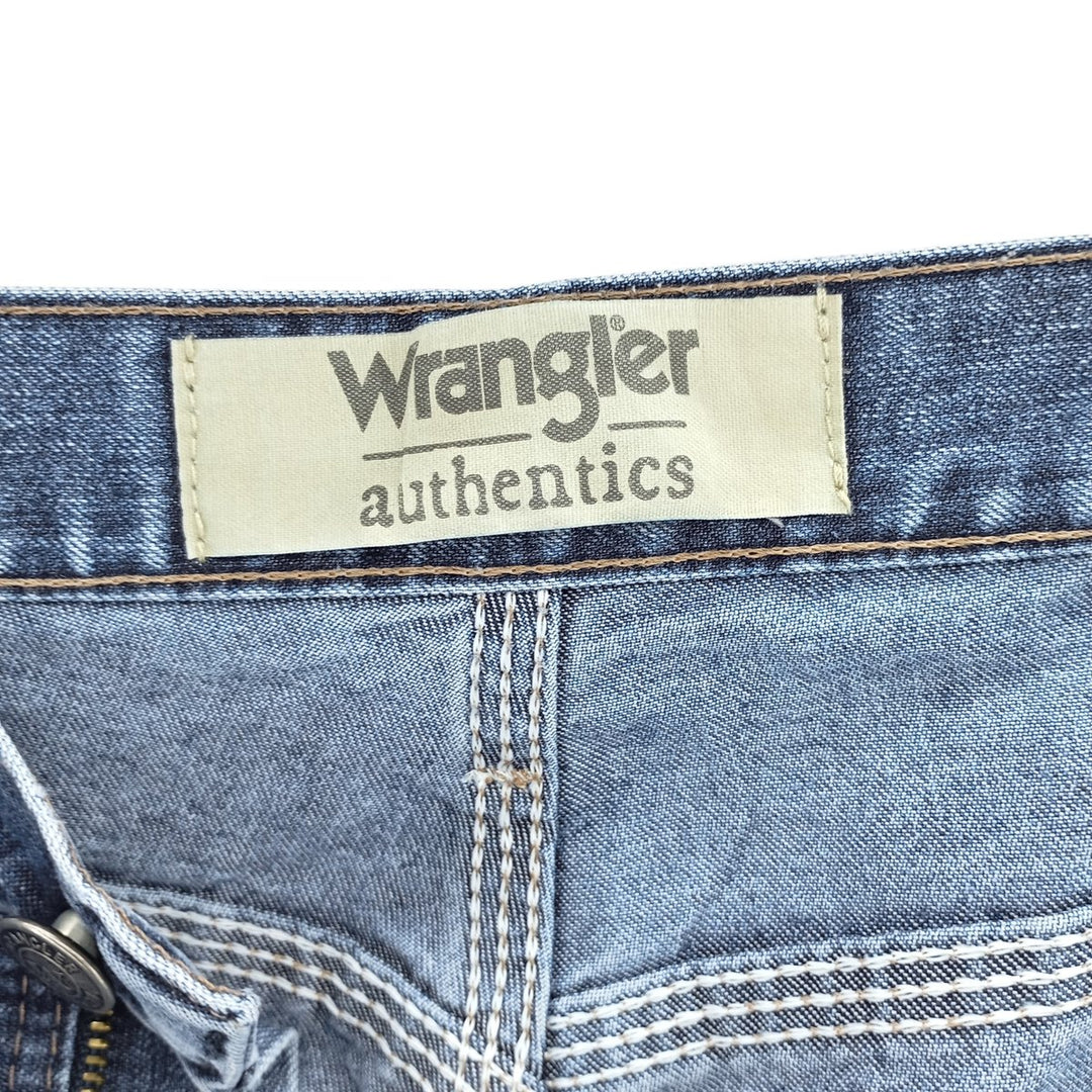 2000'S Wrangler Authentics Denim Painter Pants, Men's, Size W35 cotton blue type Vintage Second Hand