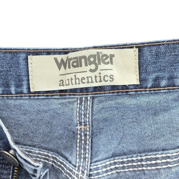 2000'S Wrangler Authentics Denim Painter Pants, Men's, Size W35 cotton blue type Vintage Second Hand