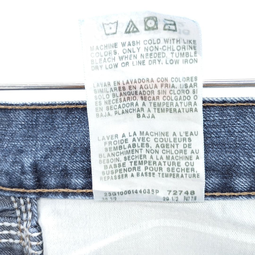 2000'S Wrangler Authentics Denim Painter Pants, Men's, Size W35 cotton blue type Vintage Second Hand
