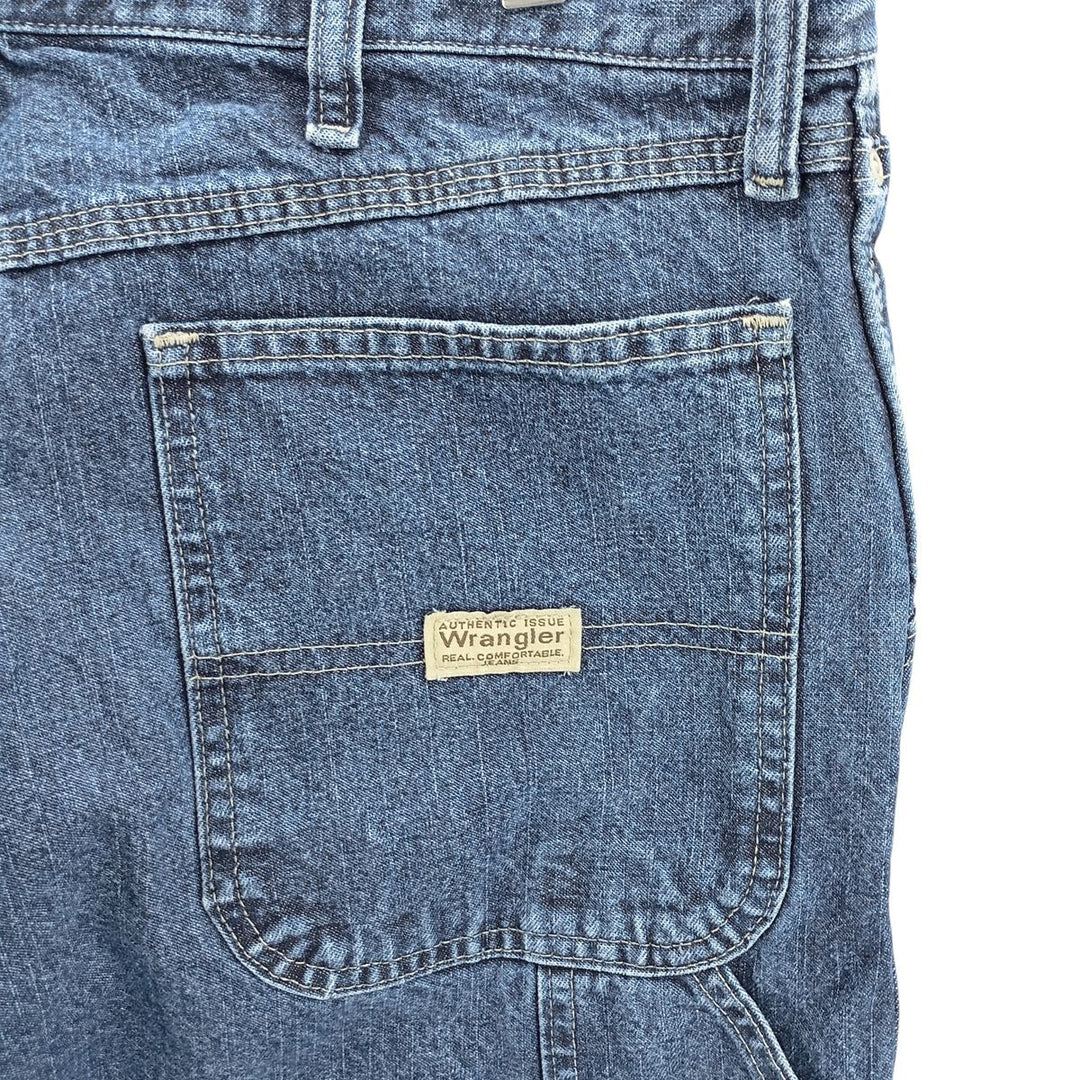 00'S Wrangler CARPENTER denim painter pants for men, equivalent to W34 cotton blue type Vintage Second Hand
