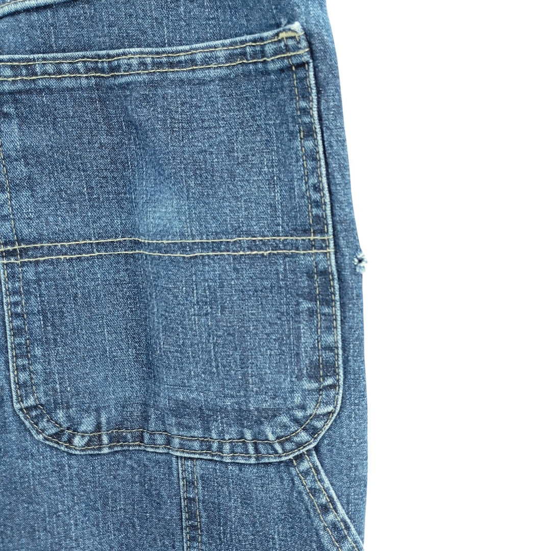 00'S Wrangler Denim Painter Pants Men's W35 cotton blue type Vintage Second Hand