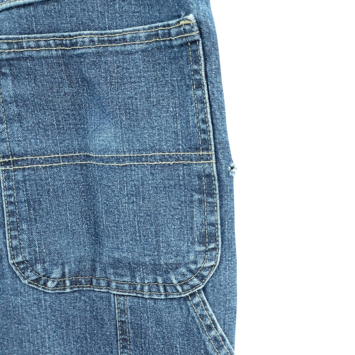 00'S Wrangler Denim Painter Pants Men's W35 cotton blue type Vintage Second Hand