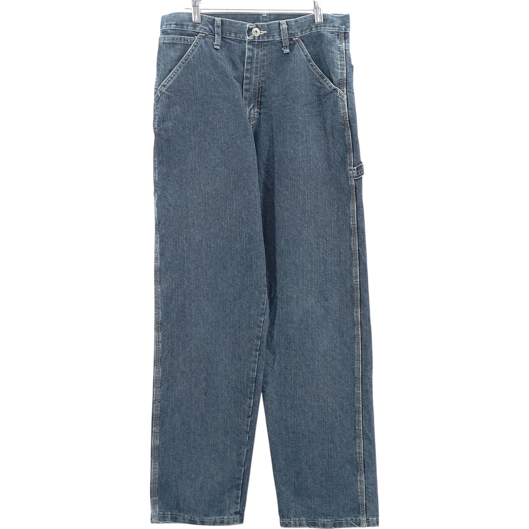 00'S Wrangler CARPENTER denim painter pants for men, equivalent to W32 cotton blue type Vintage Second Hand