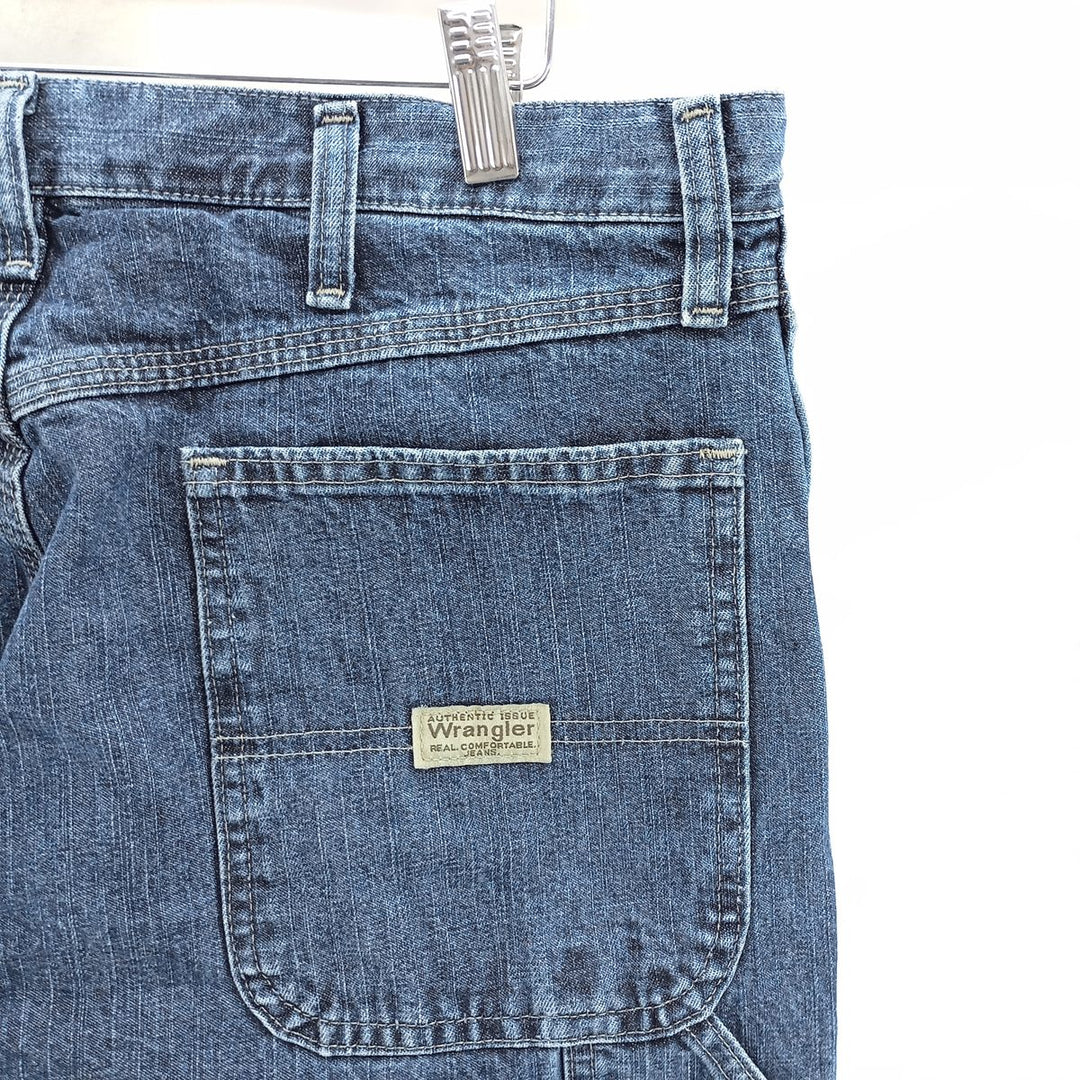 00'S Wrangler CARPENTER denim painter pants for men, equivalent to W34 cotton blue type Vintage Second Hand