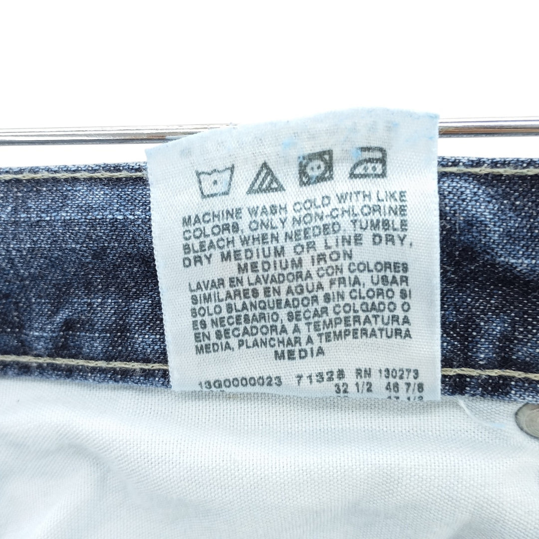 00'S Wrangler CARPENTER denim painter pants for men, equivalent to W34 cotton blue type Vintage Second Hand
