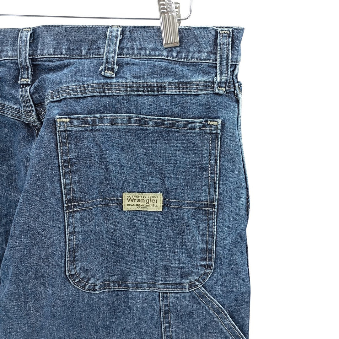 00'S Wrangler CARPENTER denim painter pants for men, equivalent to W34 cotton blue type Vintage Second Hand
