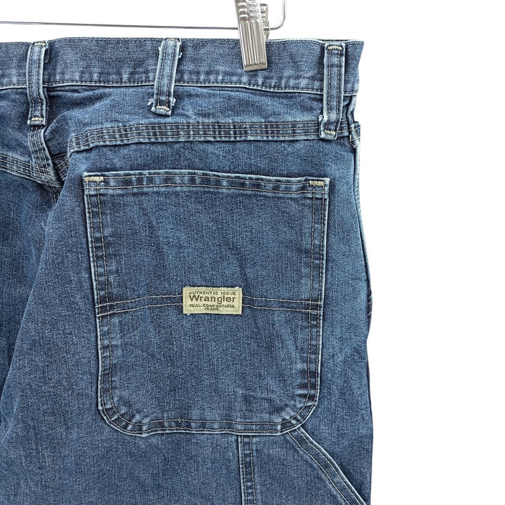 00'S Wrangler CARPENTER denim painter pants for men, equivalent to W34 cotton blue type Vintage Second Hand