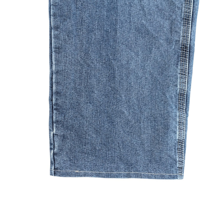 00'S Wrangler CARPENTER denim painter pants for men, equivalent to W34 cotton blue type Vintage Second Hand