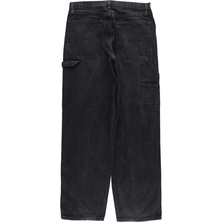 Rustler Denim Painter Pants for Men (W31 equivalent) cotton black type Vintage Second Hand