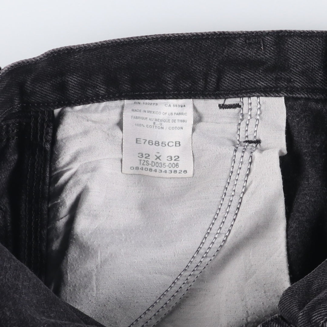 Rustler Denim Painter Pants for Men (W31 equivalent) cotton black type Vintage Second Hand