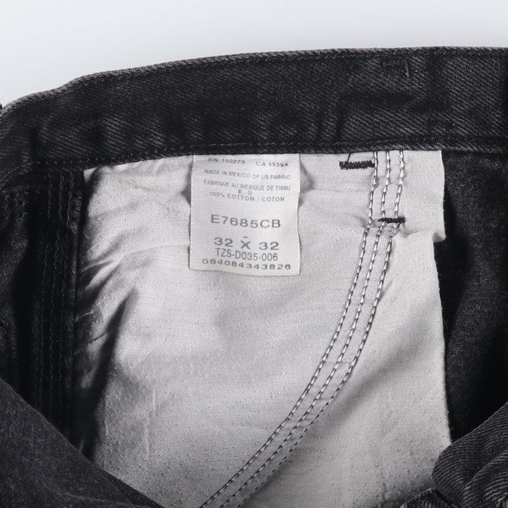 Rustler Denim Painter Pants for Men (W31 equivalent) cotton black type Vintage Second Hand