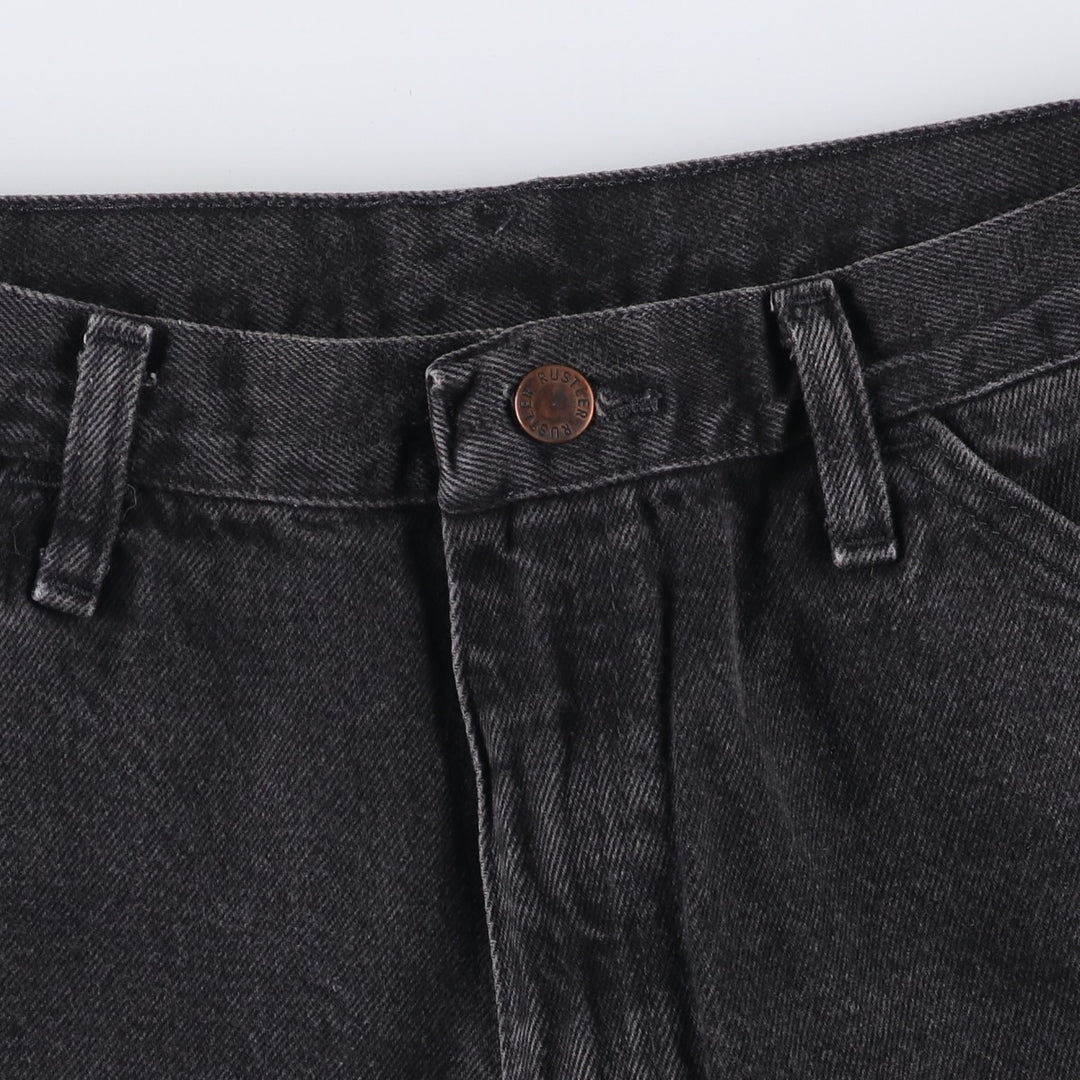 Rustler Denim Painter Pants for Men (W31 equivalent) cotton black type Vintage Second Hand