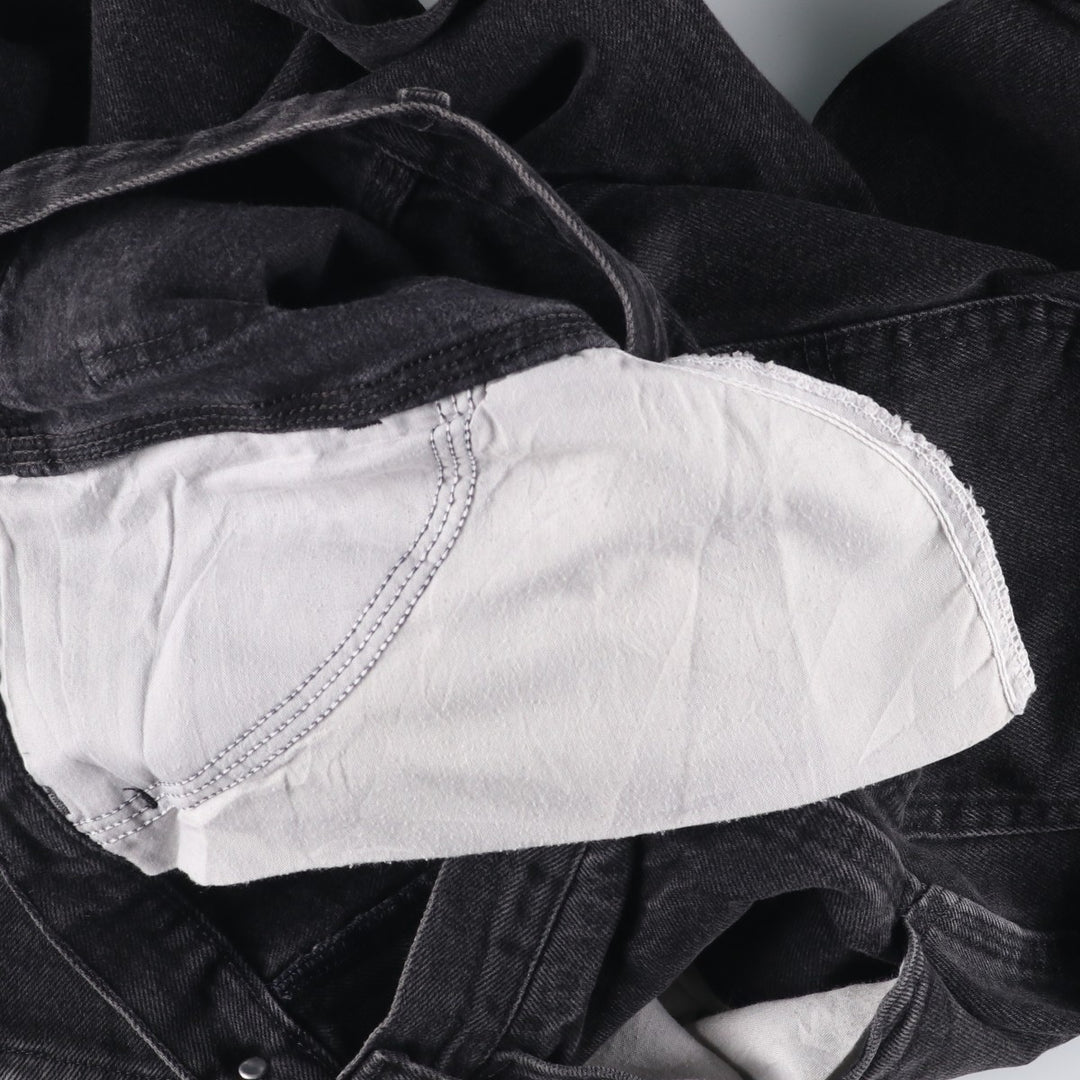 Rustler Denim Painter Pants for Men (W31 equivalent) cotton black type Vintage Second Hand