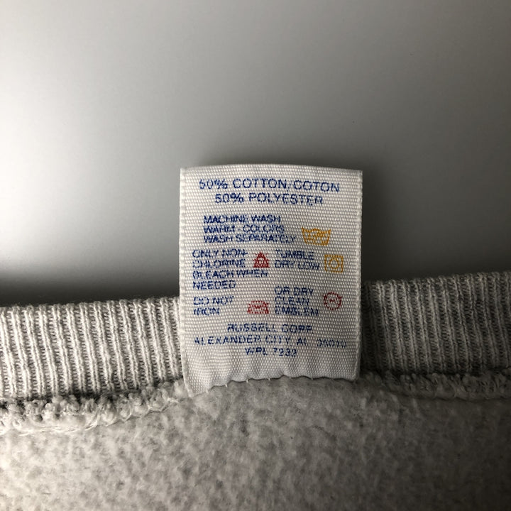 80s-90'S Jerzees Plain Blank Sweatshirt Trainer Made in USA Men's XL Vintage cotton gray type Vintage Second Hand