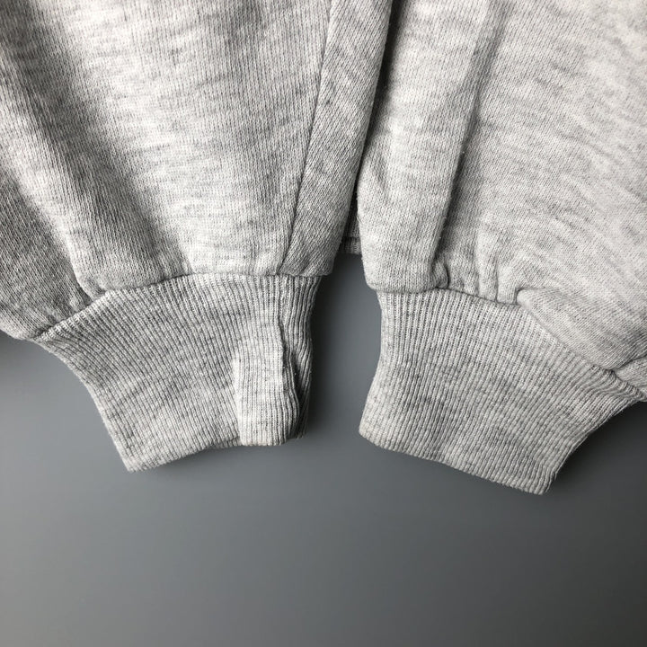 80s-90'S Jerzees Plain Blank Sweatshirt Trainer Made in USA Men's XL Vintage cotton gray type Vintage Second Hand