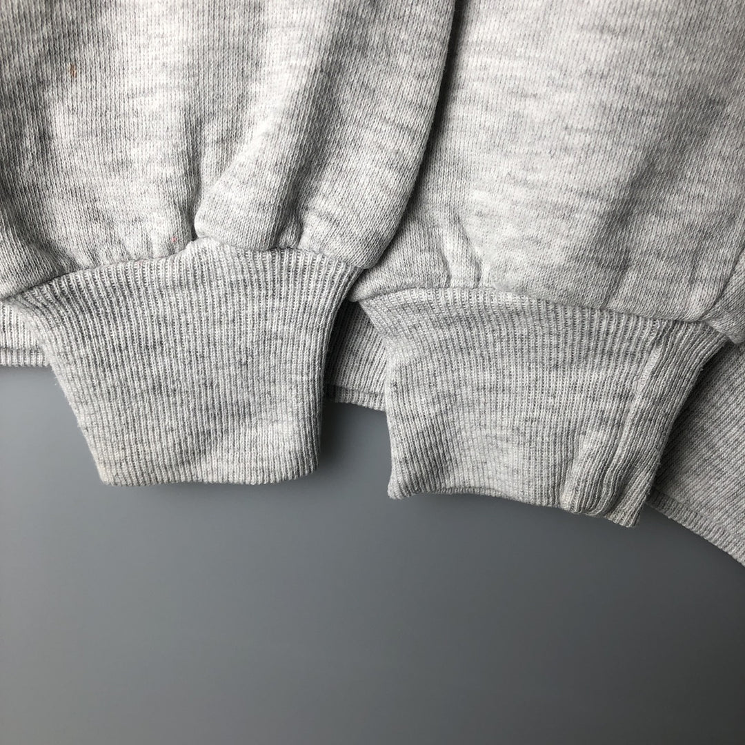 80s-90'S Jerzees Plain Blank Sweatshirt Trainer Made in USA Men's XL Vintage cotton gray type Vintage Second Hand