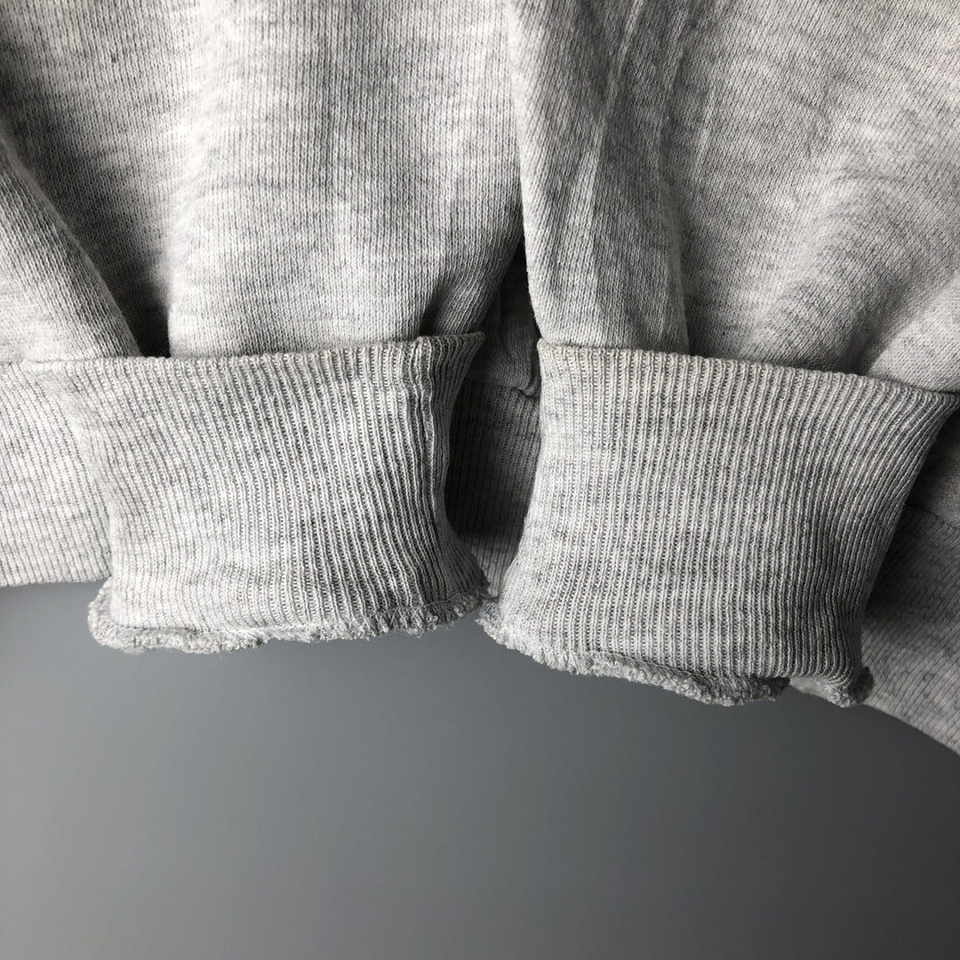 80s-90'S Jerzees Plain Blank Sweatshirt Trainer Made in USA Men's XL Vintage cotton gray type Vintage Second Hand