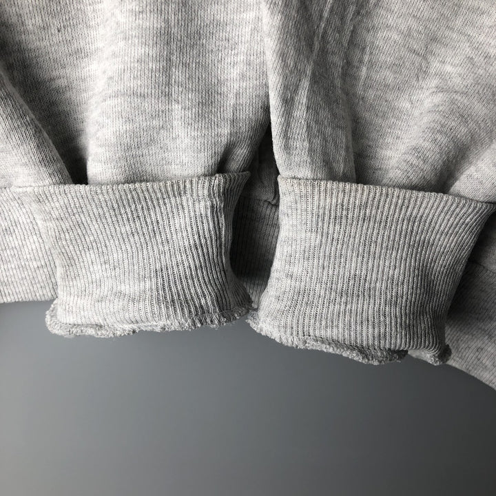 80s-90'S Jerzees Plain Blank Sweatshirt Trainer Made in USA Men's XL Vintage cotton gray type Vintage Second Hand