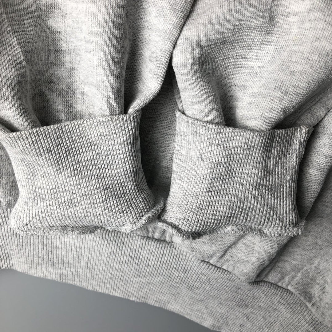 80s-90'S Jerzees Plain Blank Sweatshirt Trainer Made in USA Men's XL Vintage cotton gray type Vintage Second Hand