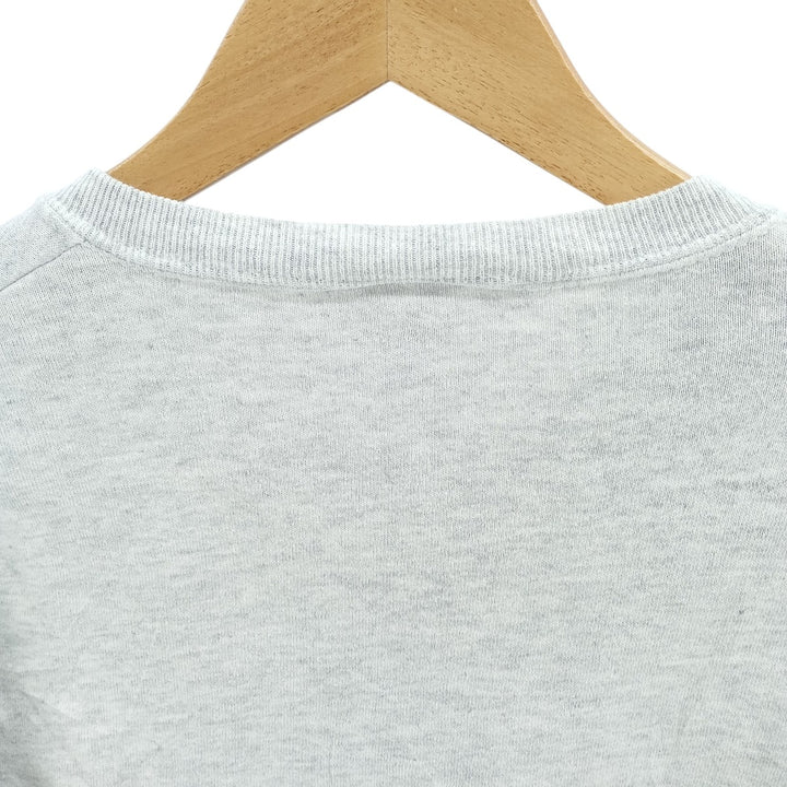 80s-90'S Jerzees Plain Blank Sweatshirt Trainer Made in USA Men's XL Vintage cotton gray type Vintage Second Hand