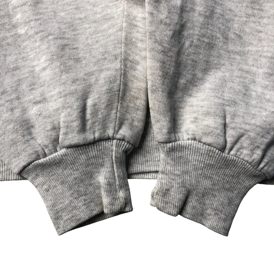 80s-90'S Jerzees Plain Blank Sweatshirt Trainer Made in USA Men's XL Vintage cotton gray type Vintage Second Hand