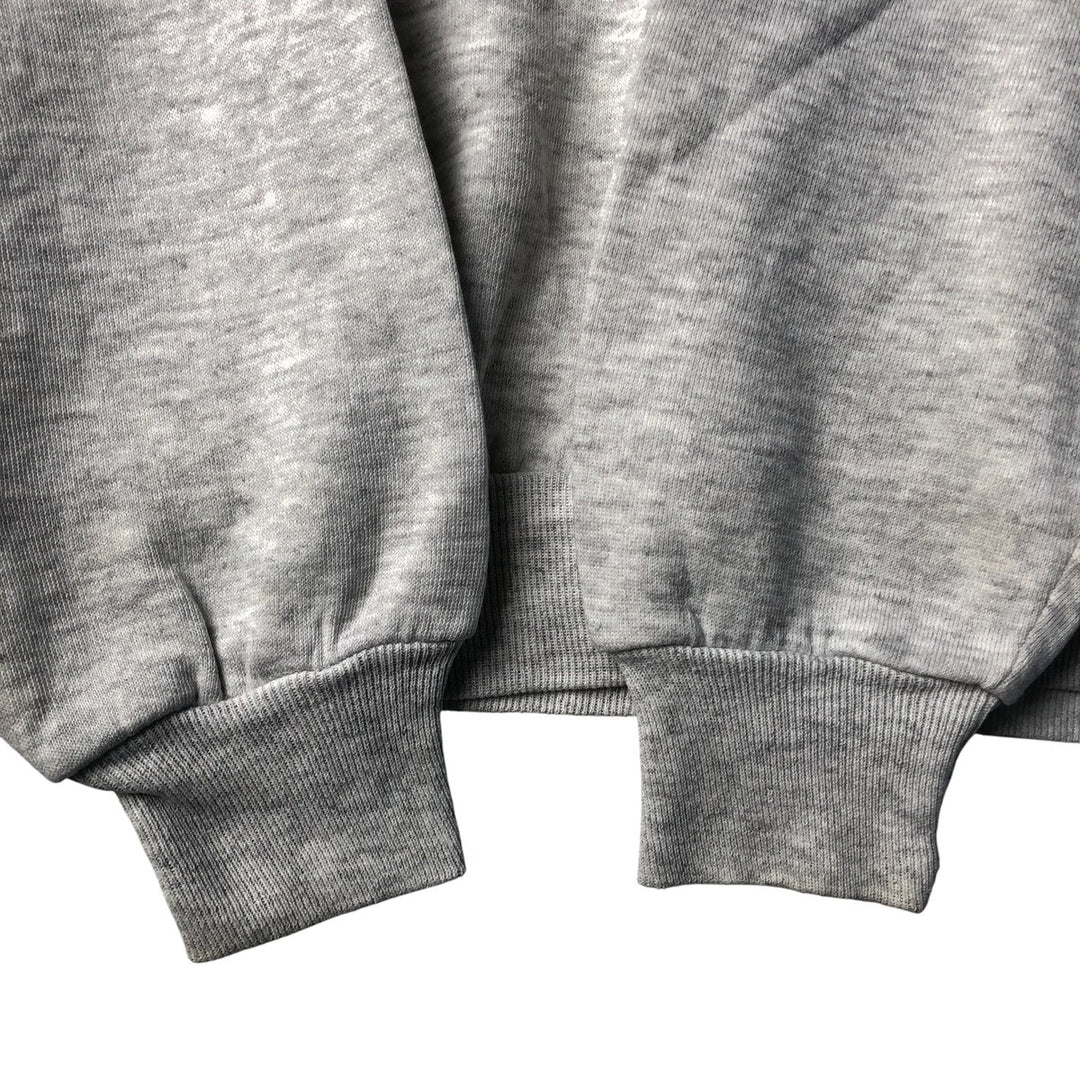 80s-90'S Jerzees Plain Blank Sweatshirt Trainer Made in USA Men's XL Vintage cotton gray type Vintage Second Hand
