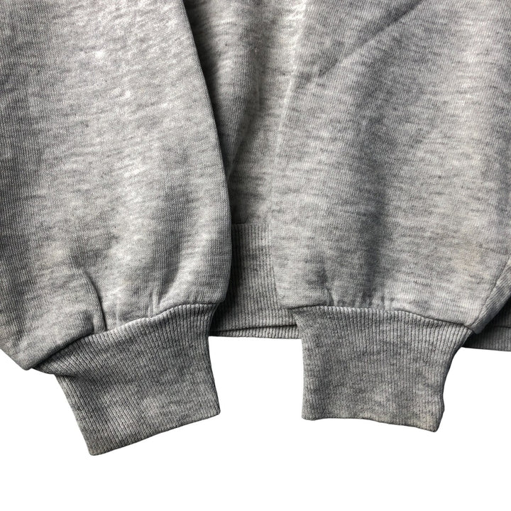 80s-90'S Jerzees Plain Blank Sweatshirt Trainer Made in USA Men's XL Vintage cotton gray type Vintage Second Hand