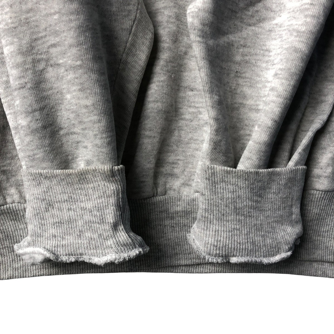 80s-90'S Jerzees Plain Blank Sweatshirt Trainer Made in USA Men's XL Vintage cotton gray type Vintage Second Hand