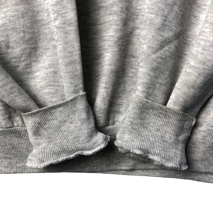 80s-90'S Jerzees Plain Blank Sweatshirt Trainer Made in USA Men's XL Vintage cotton gray type Vintage Second Hand