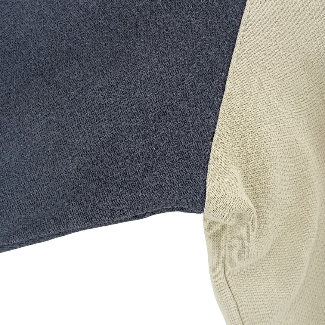 00'S Adidas logo sweatshirt, men's size L cotton Beige type Vintage Second Hand