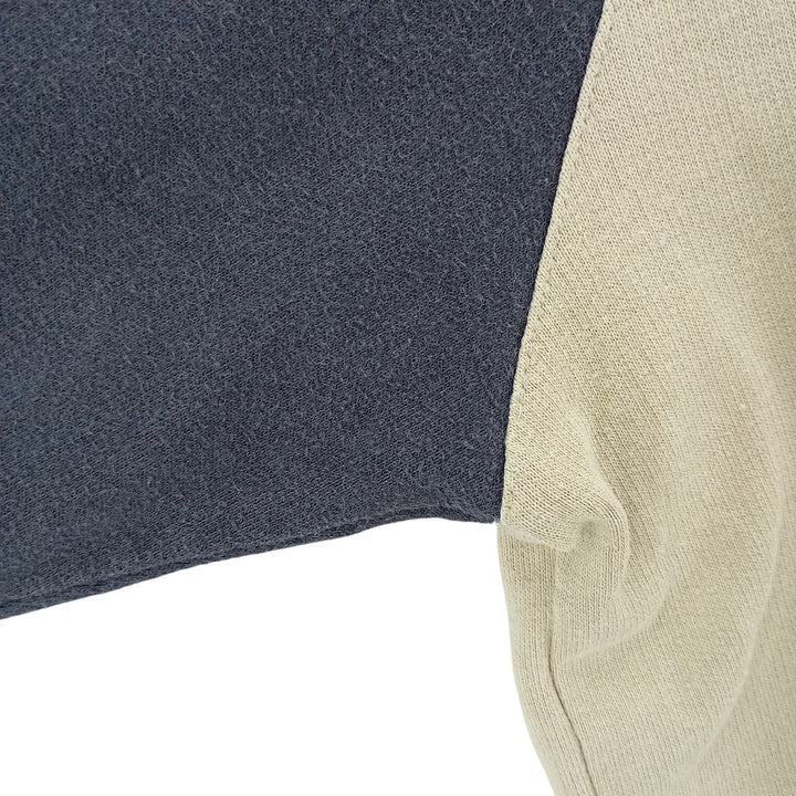 00'S Adidas logo sweatshirt, men's size L cotton Beige type Vintage Second Hand